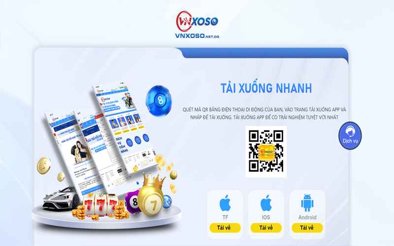 Tải app VNXOSO trên Android